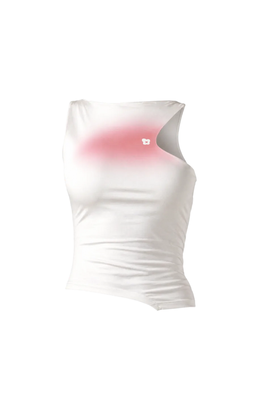 Asymmetric Blush Top